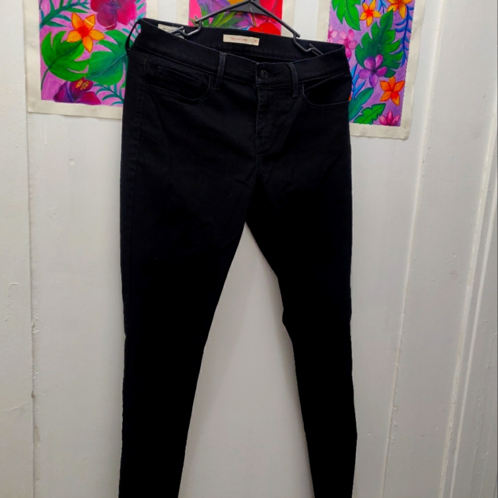 Black Levi's Skinny Unused Jeans